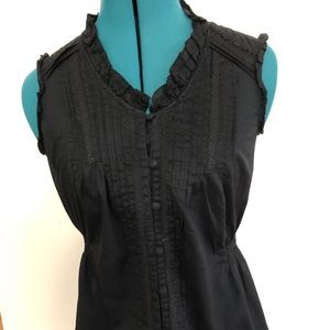 Black button up shirt